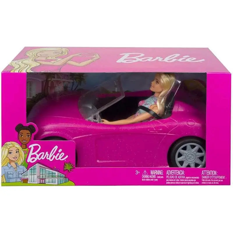 Barbie convertible car
