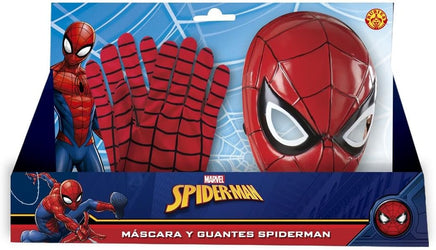 Set maschera e guanti di Spiderman