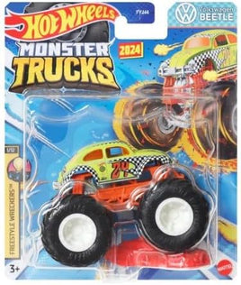 Hot Wheels Monster Trucks Volkswagen Beetle Freestyle Wreckers