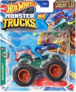 Hot Wheels Monster Trucks CageRattler Beast Bashers