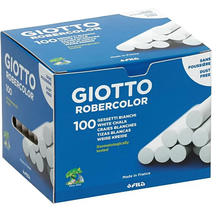 100 Gessetti bianchi Fila Giotto