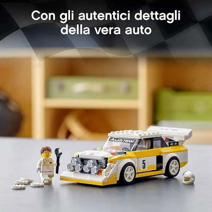 1985 Audi Sport Quattro S1 LEGO Speed Champions 76897