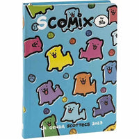 AGENDA 16 mesi Medium COMIX SCOTTECS cani azzurra - Giocattoli e Bambini - Toys Store8058263134422