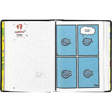 AGENDA 16 mesi Medium COMIX SCOTTECS cani azzurra - Giocattoli e Bambini - Toys Store8058263134422