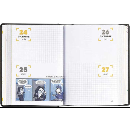 AGENDA COMIX 16 MESI glitter silver - Franco Panini