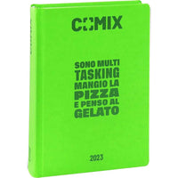 AGENDA COMIX 16 MESI mignon verde fluo - Franco Panini