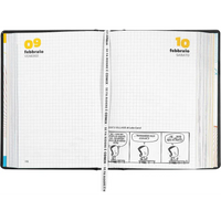 AGENDA COMIX 16 MESI mini Black&White Lavagna