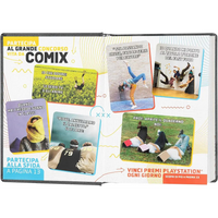 AGENDA COMIX 16 MESI mini nero Black&Silver