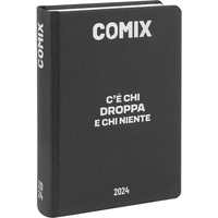 AGENDA COMIX 16 MESI mini nero Black&Silver