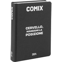 AGENDA COMIX 2024 16 MESI mini Black&White cervello