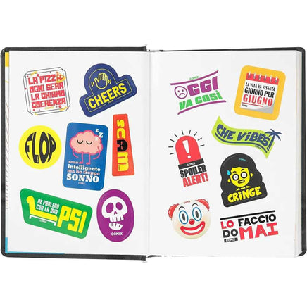 AGENDA COMIX 2024 16 MESI mini Black&White cervello