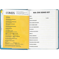 AGENDA COMIX 2024 16 MESI mini Blue Metallic - Franco