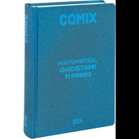 AGENDA COMIX 2024 16 MESI mini Blue Metallic - Franco