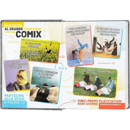 AGENDA COMIX 2024 16 MESI mini carbone matematica