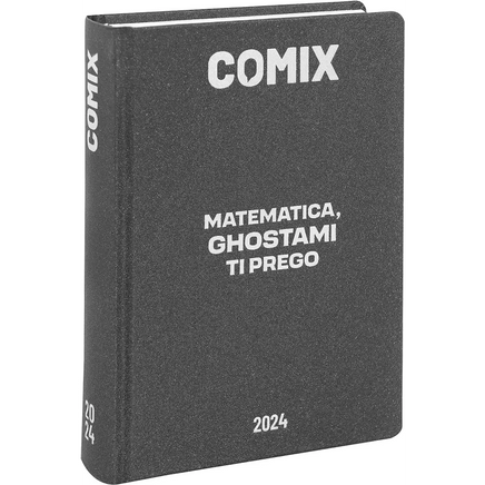 AGENDA COMIX 2024 16 MESI mini carbone matematica