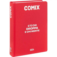 AGENDA COMIX mini 2024 16 MESI rosso Chi droppa - Franco