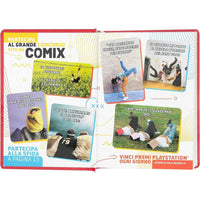 AGENDA COMIX mini 2024 16 MESI rosso Chi droppa - Franco