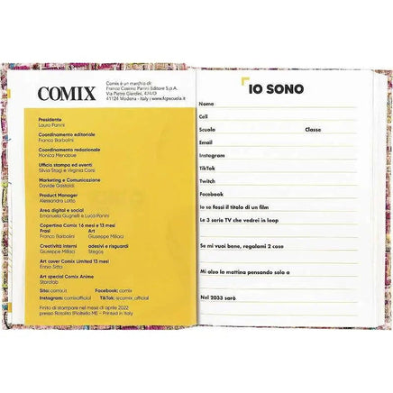 AGENDA COMIX Special bouclè rosa - Franco Panini