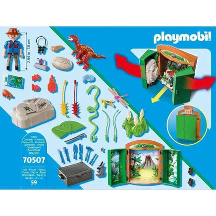 Archeologo con Uovo di Dinosauro PLAYMOBIL Dinos 70507 - Giocattoli e Bambini - Toys Store4008789705075