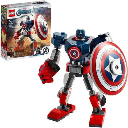 Armatura mech di Capitan America LEGO Marvel Avengers 76168 - Giocattoli e Bambini - Toys Store5702016912739