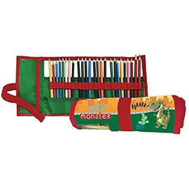 Astuccio Ripiegabile Dinosauro 25 Pastelli - Giocattoli e Bambini - Toys Store8032780722171