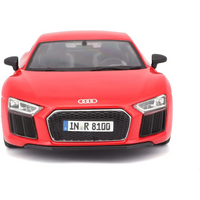 Audi R8 V10 Rossa modellino scala 1:24