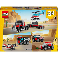 Autocarro con elicottero LEGO Creator 31146