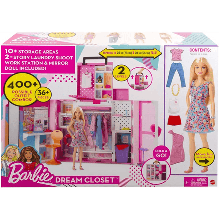 Barbie Armadio dei Sogni con bambola - Giocattoli e Bambini - Toys Store194735060238