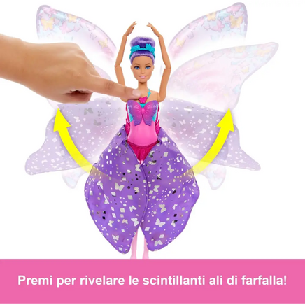 Barbie Ballerina Ali di Farfalla scintillanti - Mattel - Bambole - 0194735230709