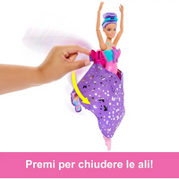 Barbie Ballerina Ali di Farfalla scintillanti - Mattel - Bambole - 0194735230709