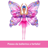 Barbie Ballerina Ali di Farfalla scintillanti - Giocattoli e Bambini - Toys Store0194735230709