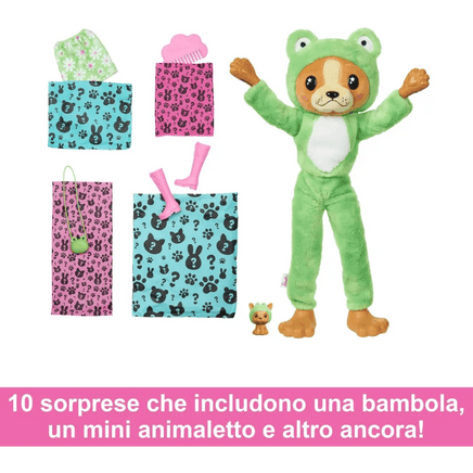 Barbie Bambola Cutie Reveal Cagnolino - Rana - Giocattoli e Bambini - Toys Store0194735178742