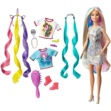 Barbie Fantasy Hair - Giocattoli e Bambini - Toys Store887961797541