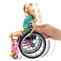 Barbie Fashionistas con sedia a rotelle - Giocattoli e Bambini - Toys Store887961900439