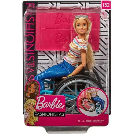 Barbie Fashionistas Sedia a Rotelle - Giocattoli e Bambini - Toys Store887961781441