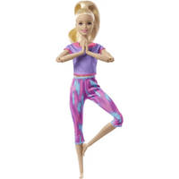 Barbie Made to Move fitness bionda - Giocattoli e Bambini - Toys Store0887961954951