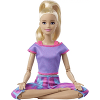 Barbie Made to Move fitness bionda - Giocattoli e Bambini - Toys Store0887961954951