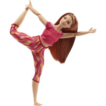 Barbie Made to Move fitness capelli rossi - Giocattoli e Bambini - Toys Store0887961954944