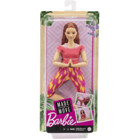 Barbie Made to Move fitness capelli rossi - Giocattoli e Bambini - Toys Store0887961954944