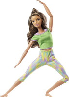 Barbie Made to Move fitness castana - Giocattoli e Bambini - Toys Store0887961954968