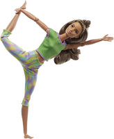 Barbie Made to Move fitness castana - Giocattoli e Bambini - Toys Store0887961954968