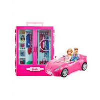 BARBIE Playset Armadio dei Sogni con auto e bambole