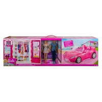 BARBIE Playset Armadio dei Sogni con auto e bambole