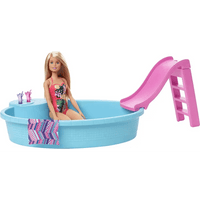 Barbie playset con bambola e piscina - Giocattoli e Bambini - Toys Store0887961796841