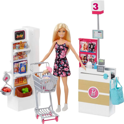 Barbie Supermercato - Mattel - Case delle bambole - 0887961632309