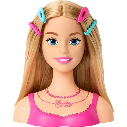 Barbie testa da acconciare con 20 accessori