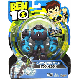 Ben 10 action figure Omni - Enhanced Shock Rock - Giocattoli e Bambini - Toys Store767344546693