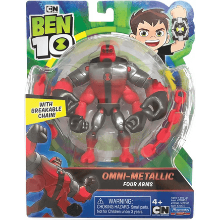 Ben 10 Action figure Omni - Metallic Four Arms - Giocattoli e Bambini - Toys Store8056379119265