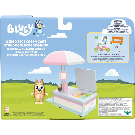 Bluey Il carretto dei gelati di Bingo - Giochi Preziosi - Playset - 0630996171615