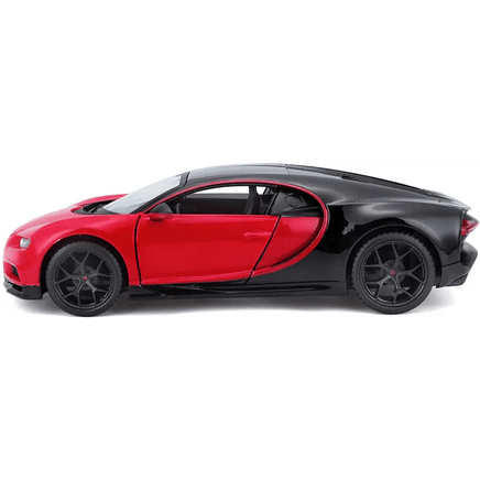 Bugatti Chiron modellino rosso e nero 1:24 - Giocattoli e Bambini - Toys Store090159315247